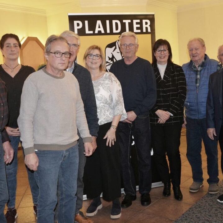 Der Vorstand in alter Besetzung mit neuen Aufgaben